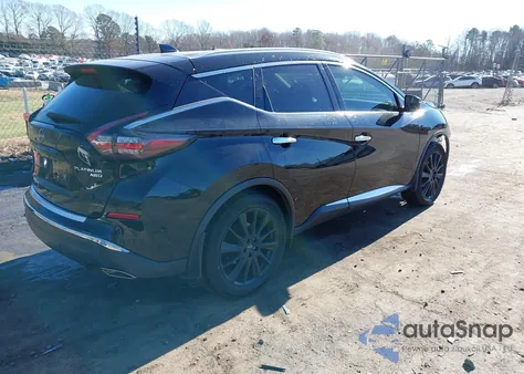 2023 Nissan Murano Platinum Intelligent Awd from USA, damaged, VIN 5N1AZ2DS9PC137928